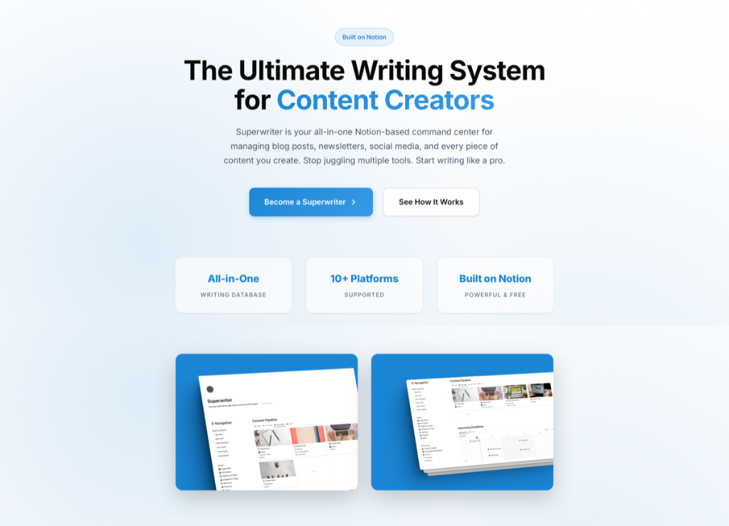 Landing Page